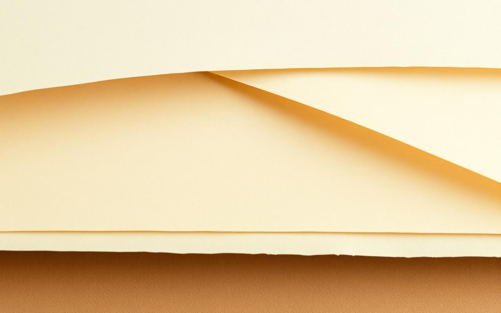 Layered paper textures in warm bone tones